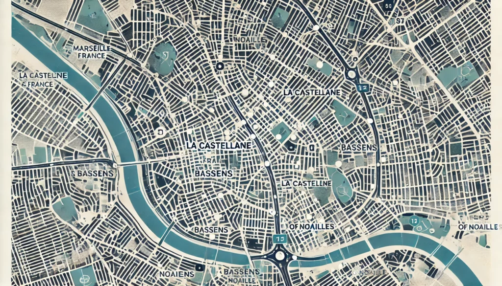 Carte de marseille